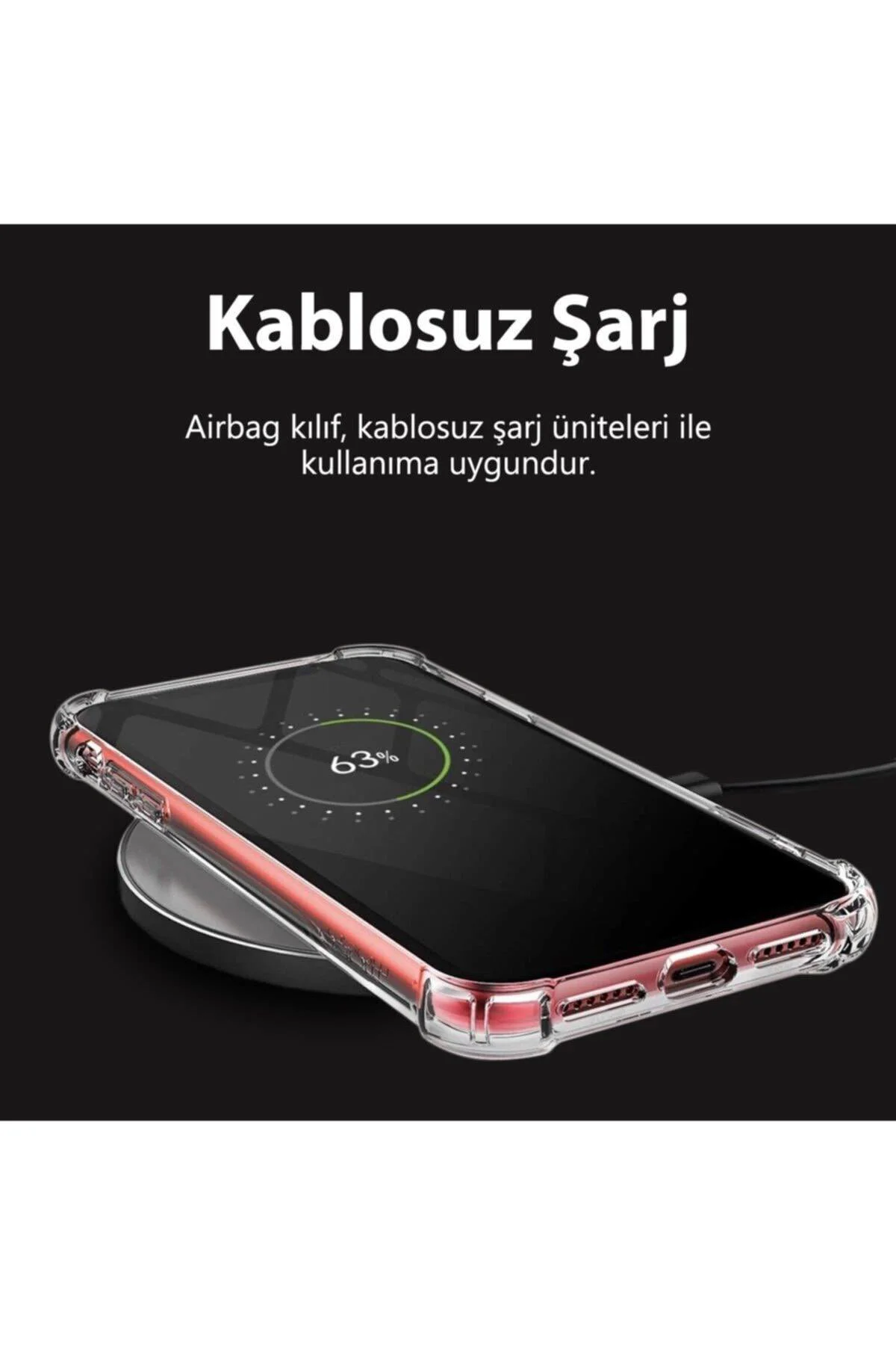Xiaomi Redmi Note 10 Pro Şeffaf Tank Silikon Kapak