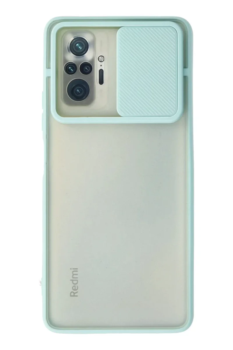 Xiaomi Redmi Note 10 Pro Kılıf Palm Buzlu Kamera Sürgülü Silikon - Turkuaz Xiaomi Redmi Note 10 Pro Kılıf Palm Buzlu Kamera Sürgülü Silikon - Turkuaz
