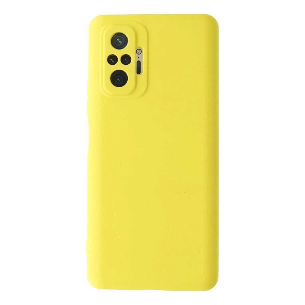 Xiaomi Redmi Note 10 Pro ile Uyumlu Nano İçi Kadife Silikon Kılıf - Sarı Fiyatı, Yorumları ve Özellikleri