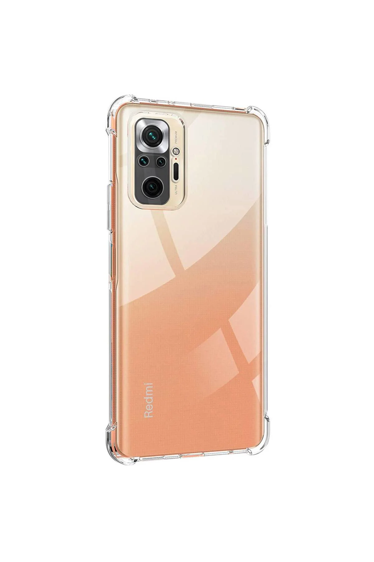 Xiaomi Redmi Note 10 Pro Şeffaf Tank Silikon Kapak
