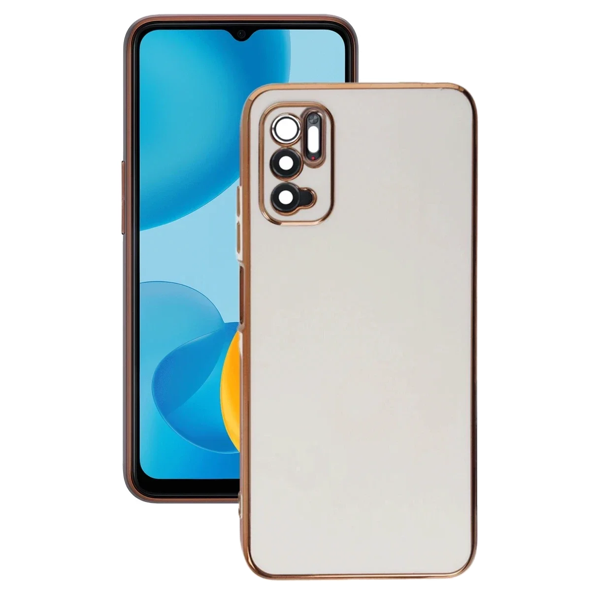 Xiaomi Redmi Note 11 SE Kılıf Volet Silikon - Beyaz Xiaomi Redmi Note 11 SE Kılıf Volet Silikon - Beyaz