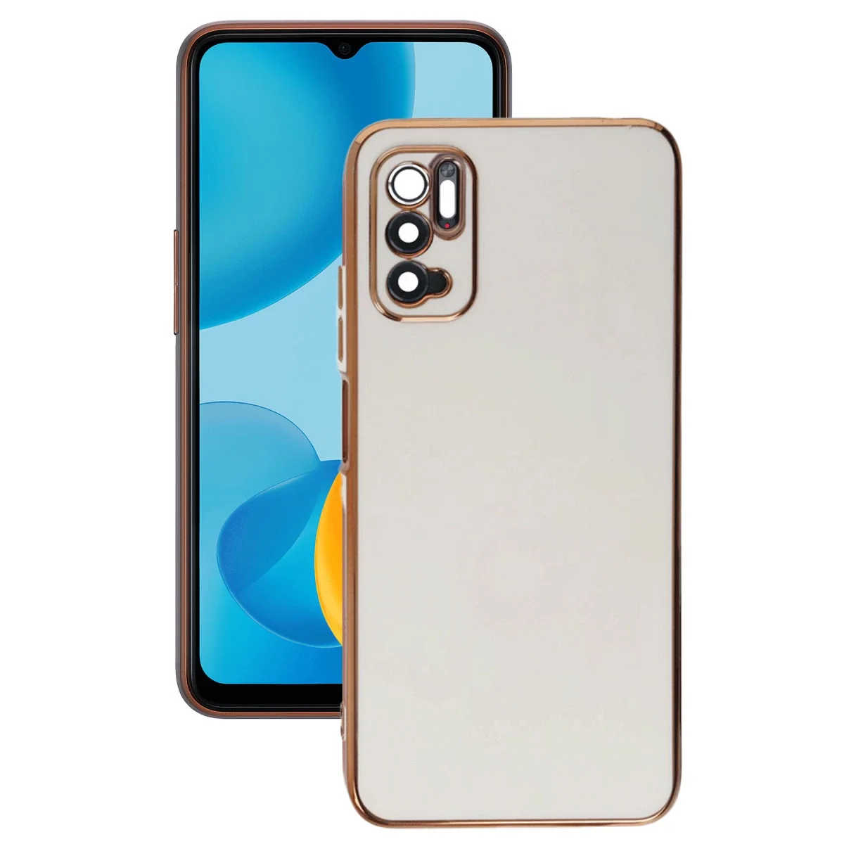 Xiaomi Redmi Note 11 SE Kılıf Volet Silikon - Beyaz Xiaomi Redmi Note 11 SE Kılıf Volet Silikon - Beyaz