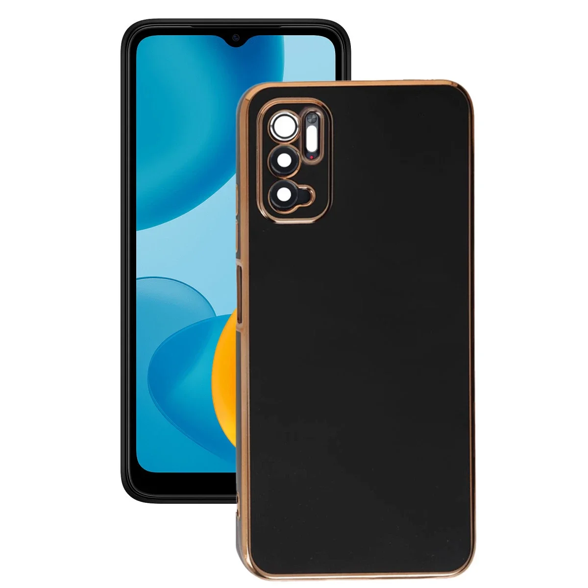Xiaomi Redmi Note 11 SE Kılıf Volet Silikon - Siyah