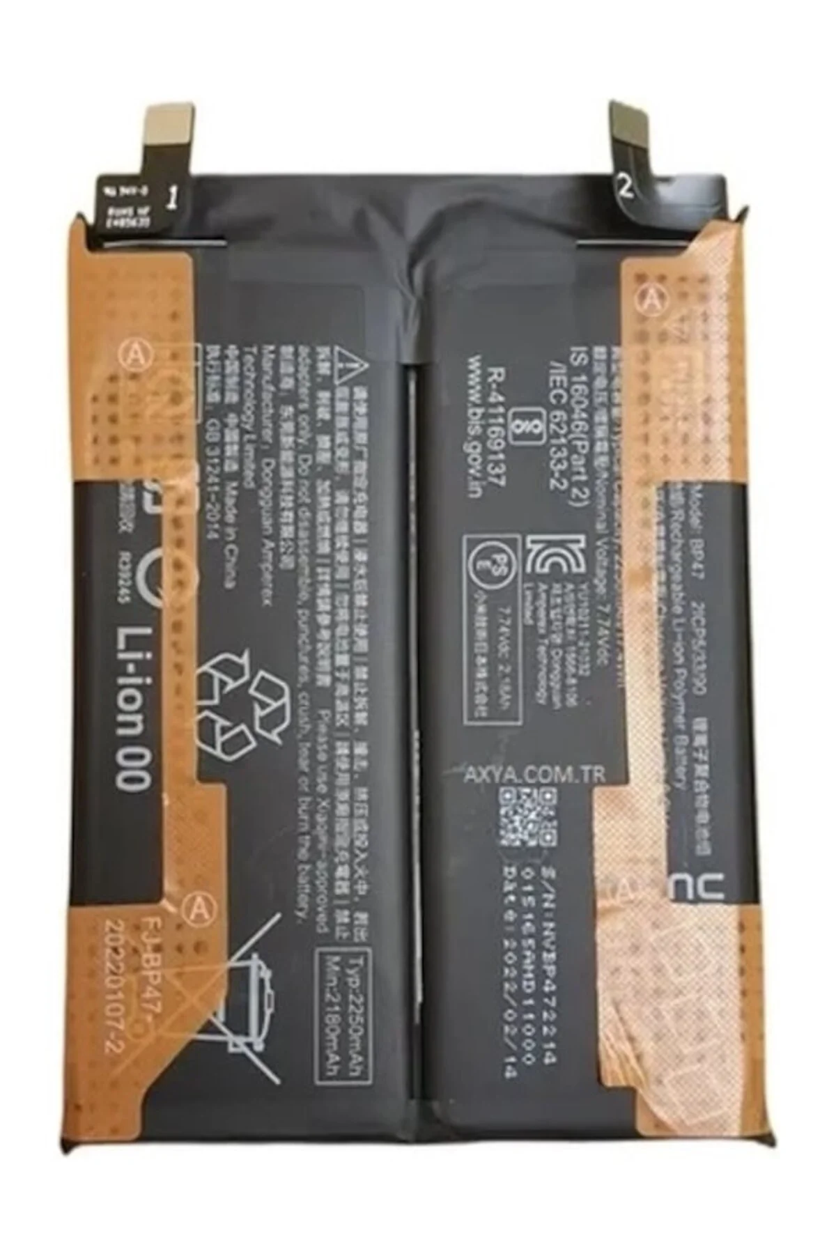Xiaomi Redmi Note 11 Pro Plus Uyumlu Pil Batarya BP47 4500 Mah
