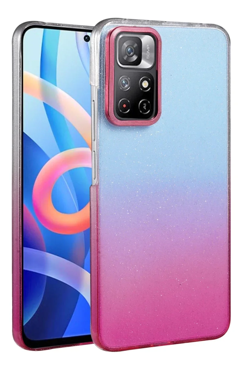 Xiaomi Redmi Note 11 Pro Glossy Kapak - Pembe Xiaomi Redmi Note 11 Pro Glossy Kapak - Pembe