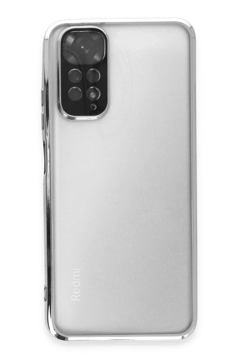 Xiaomi Redmi Note 11 Kılıf Razer Lensli Silikon - Gümüş Fiyatı, Yorumları ve Özellikleri