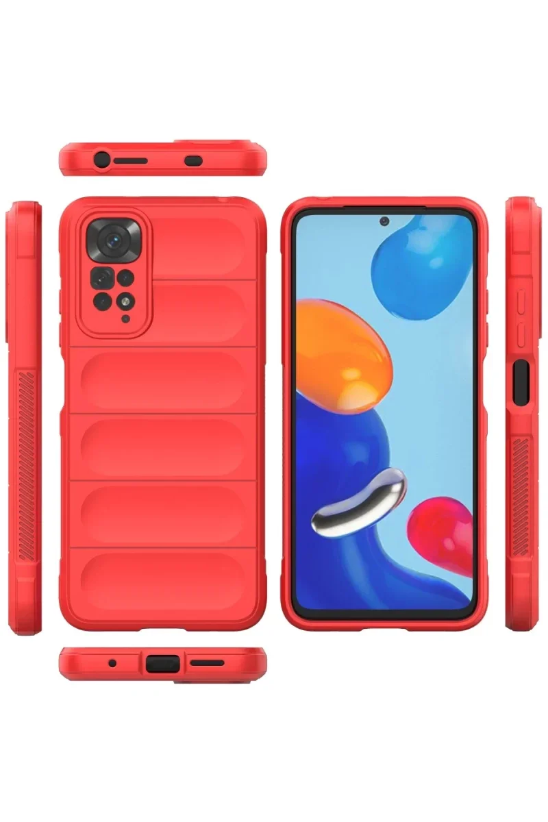 Xiaomi Redmi Note 11 Kılıf Optimum Silikon - Kırmızı Fiyatı, Yorumları ve Özellikleri