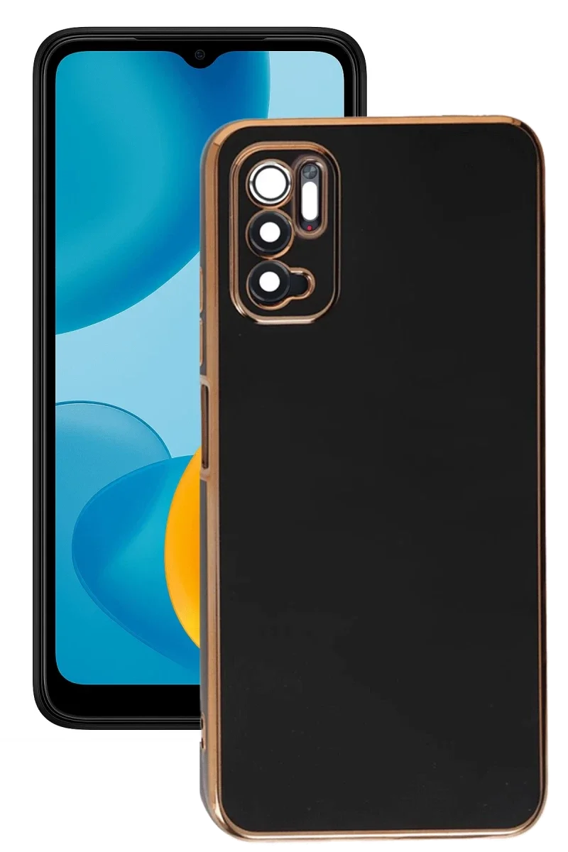 Xiaomi Redmi Note 11 SE Kılıf Volet Silikon - Siyah