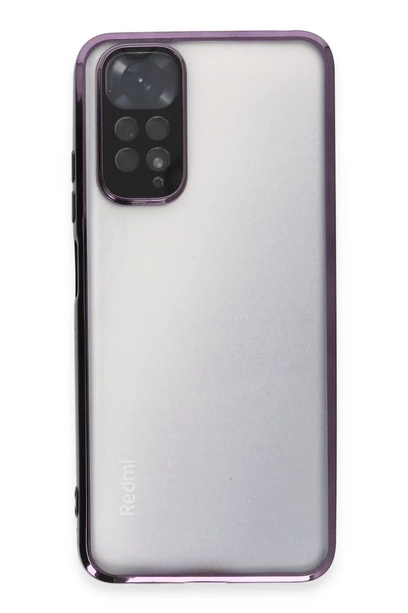 Xiaomi Redmi Note 11 Kılıf Razer Lensli Silikon - Mor Fiyatı, Yorumları ve Özellikleri