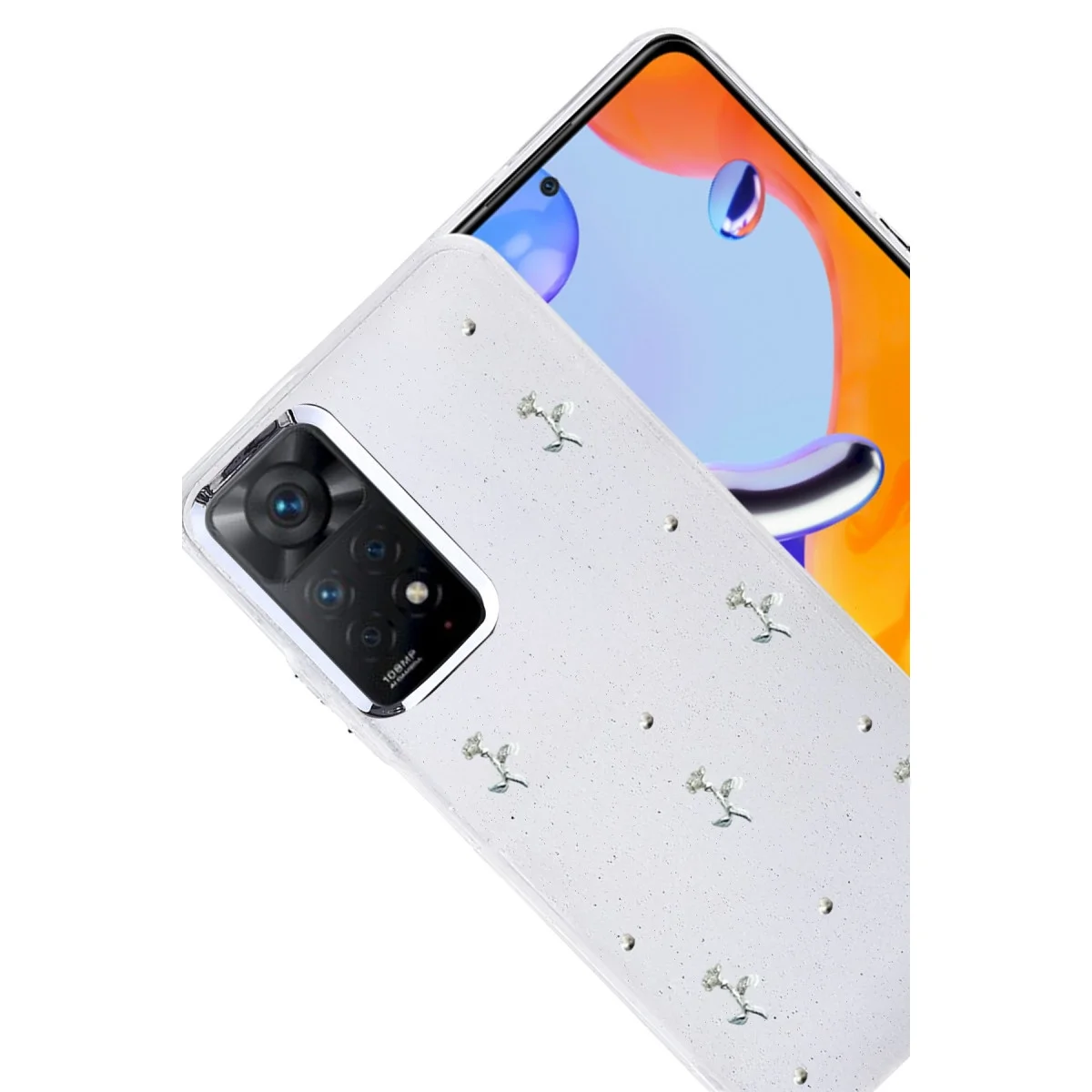 Xiaomi Redmi Note 11 Pro Fiyonk Desenli Kapak - Desen 4 Xiaomi Redmi Note 11 Pro Fiyonk Desenli Kapak - Desen 4