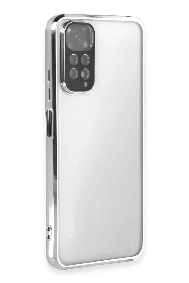 Xiaomi Redmi Note 11 Kılıf Razer Lensli Silikon - Gümüş Fiyatı, Yorumları ve Özellikleri