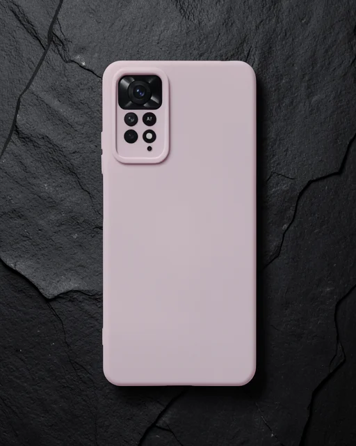 Xiaomi Redmi Note 11 Pro Kılıf Nano İçi Kadife Silikon - Lila Xiaomi Redmi Note 11 Pro Kılıf Nano İçi Kadife Silikon - Lila