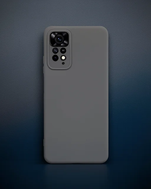 Xiaomi Redmi Note 11 Pro Kılıf Nano İçi Kadife Silikon - Koyu Yeşil Xiaomi Redmi Note 11 Pro Kılıf Nano İçi Kadife Silikon - Koyu Yeşil
