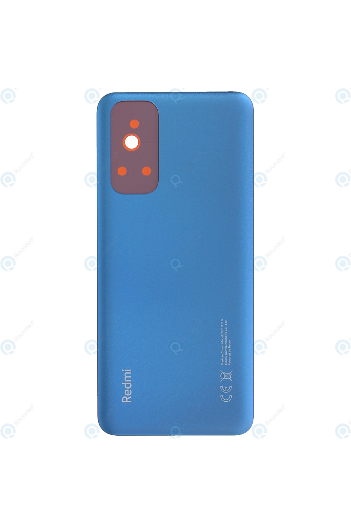Xiaomi Redmi Note 11 4G Uyumlu Pil Kapağı - LENS HARİÇ Mavi