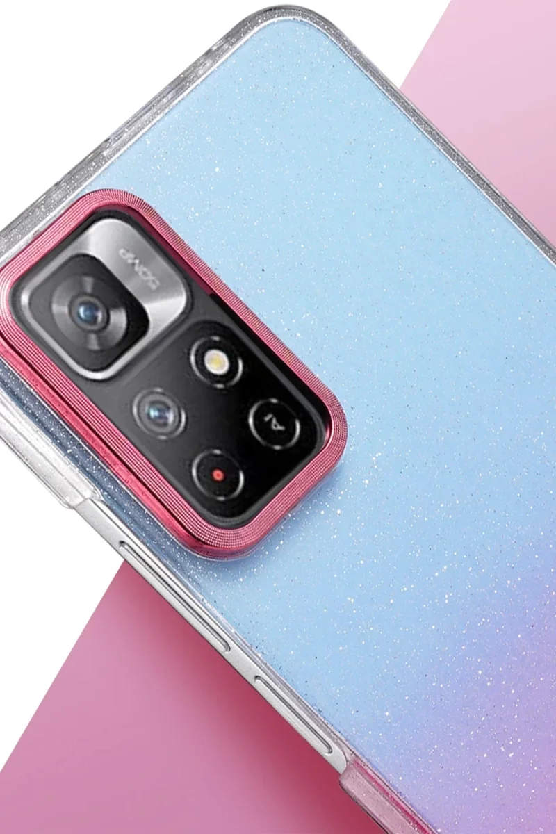 Xiaomi Redmi Note 11 Pro Glossy Kapak - Pembe Xiaomi Redmi Note 11 Pro Glossy Kapak - Pembe