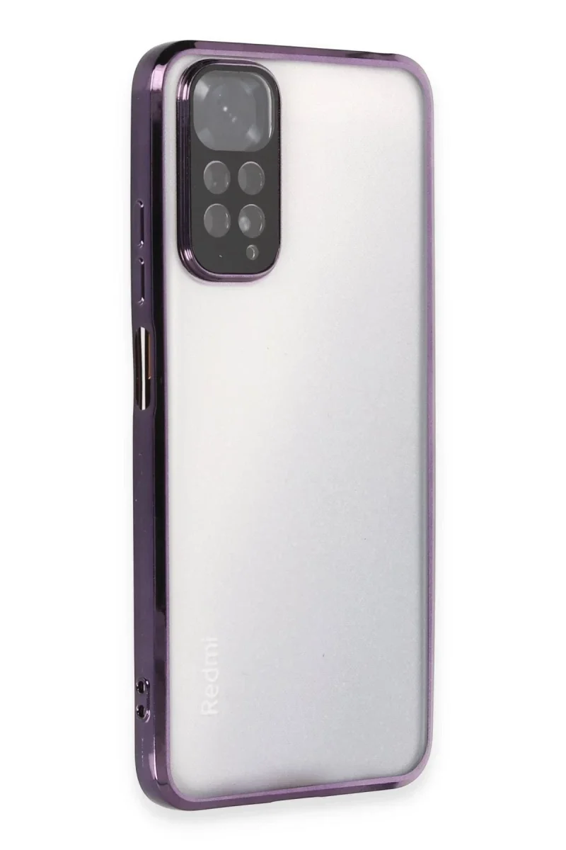 Xiaomi Redmi Note 11 Kılıf Razer Lensli Silikon - Mor Fiyatı, Yorumları ve Özellikleri