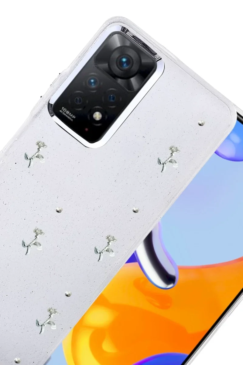 Xiaomi Redmi Note 11 Pro Fiyonk Desenli Kapak - Desen 4 Xiaomi Redmi Note 11 Pro Fiyonk Desenli Kapak - Desen 4