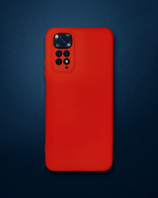 Xiaomi Redmi Note 11 Kılıf - Nano İçi Kadife Silikon - Kırmızı Xiaomi Redmi Note 11 Kılıf - Nano İçi Kadife Silikon - Kırmızı