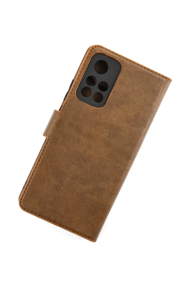 Xiaomi Redmi Note 11T Kılıf Trend S Plus Kapaklı Kılıf - Taba Xiaomi Redmi Note 11T Kılıf Trend S Plus Kapaklı Kılıf - Taba
