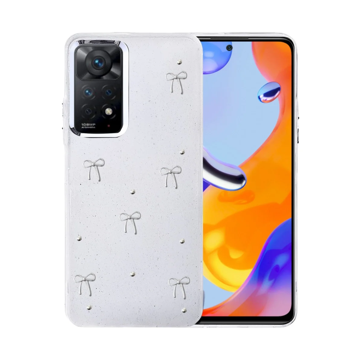 Xiaomi Redmi Note 11 Pro Fiyonk Desenli Kapak - Desen 5 Xiaomi Redmi Note 11 Pro Fiyonk Desenli Kapak - Desen 5