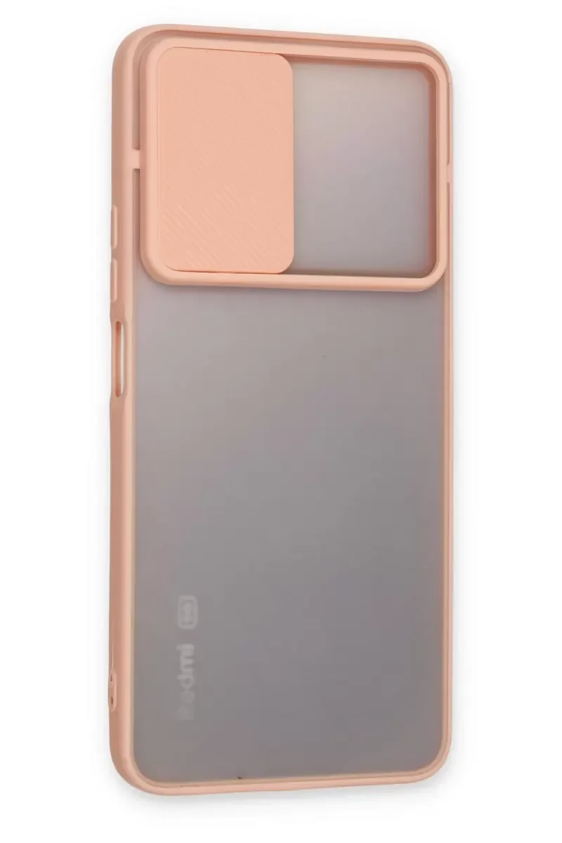 Xiaomi Redmi Note 11 Pro Plus 5G Kılıf Palm Buzlu Kamera Sürgülü Silikon - Pembe Xiaomi Redmi Note 11 Pro Plus 5G Kılıf Palm Buzlu Kamera Sürgülü Silikon - Pembe