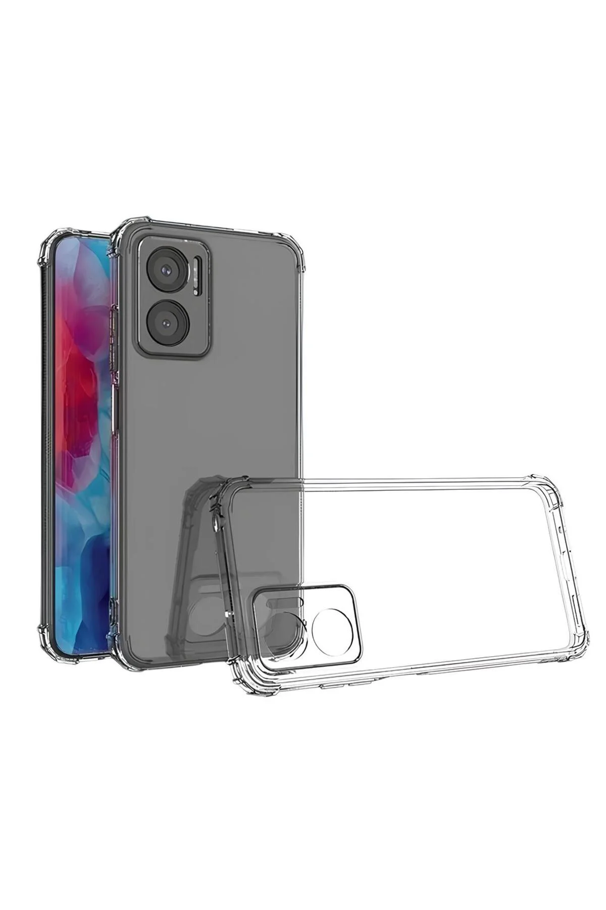 Xiaomi Redmi Note 11E Premium Silikon Kılıf Siyah