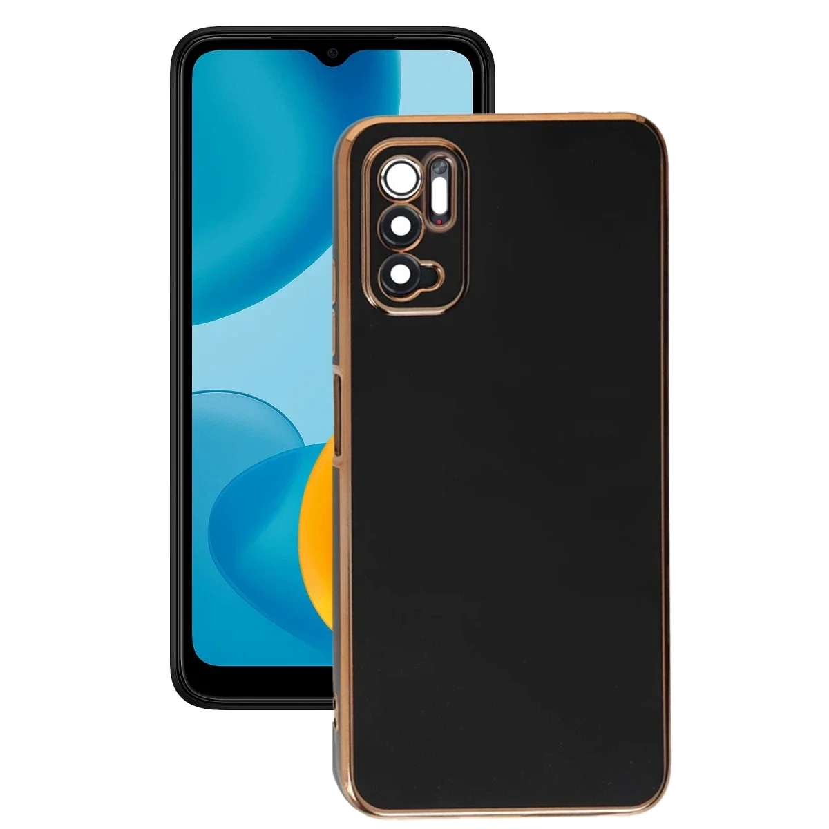 Xiaomi Redmi Note 11 SE Kılıf Volet Silikon - Siyah
