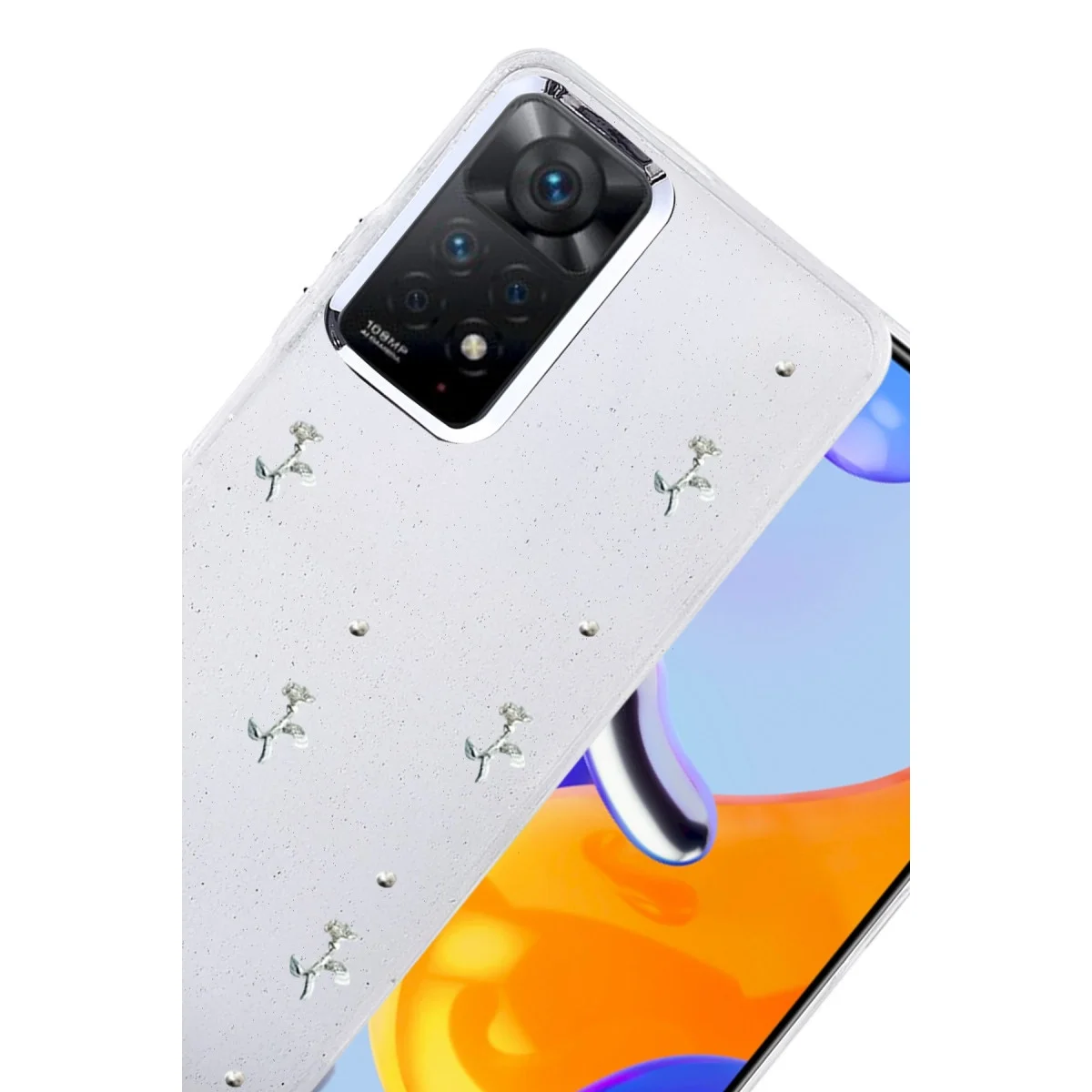 Xiaomi Redmi Note 11 Pro Fiyonk Desenli Kapak - Desen 4 Xiaomi Redmi Note 11 Pro Fiyonk Desenli Kapak - Desen 4