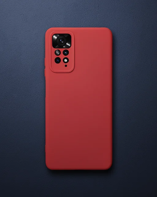 Xiaomi Redmi Note 11 Pro Kılıf Nano İçi Kadife Silikon - Pudra Xiaomi Redmi Note 11 Pro Kılıf Nano İçi Kadife Silikon - Pudra