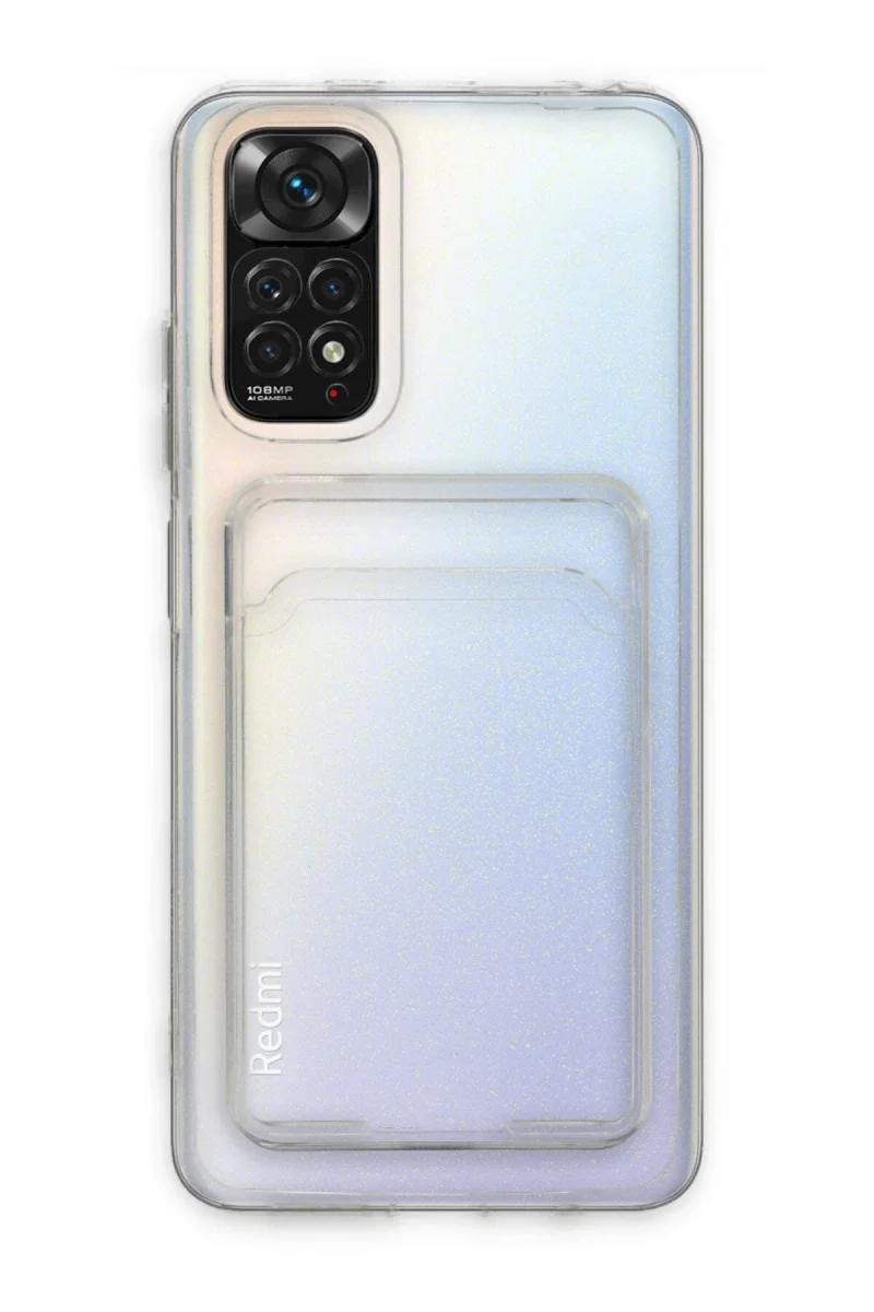 Xiaomi Redmi Note 11 Kılıf Kart Şeffaf Silikon - Şeffaf Fiyatı, Yorumları ve Özellikleri