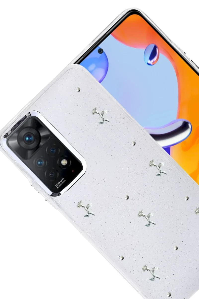 Xiaomi Redmi Note 11 Pro Fiyonk Desenli Kapak - Desen 4 Xiaomi Redmi Note 11 Pro Fiyonk Desenli Kapak - Desen 4
