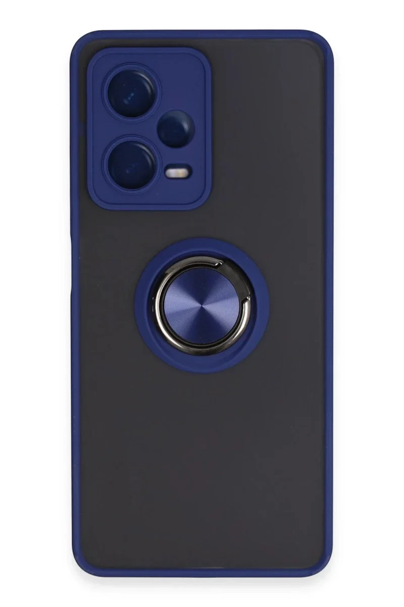 Xiaomi Redmi Note 12 5G Kılıf Montreal Yüzüklü Silikon Kapak - Lacivert Fiyatı, Yorumları ve Özellikleri