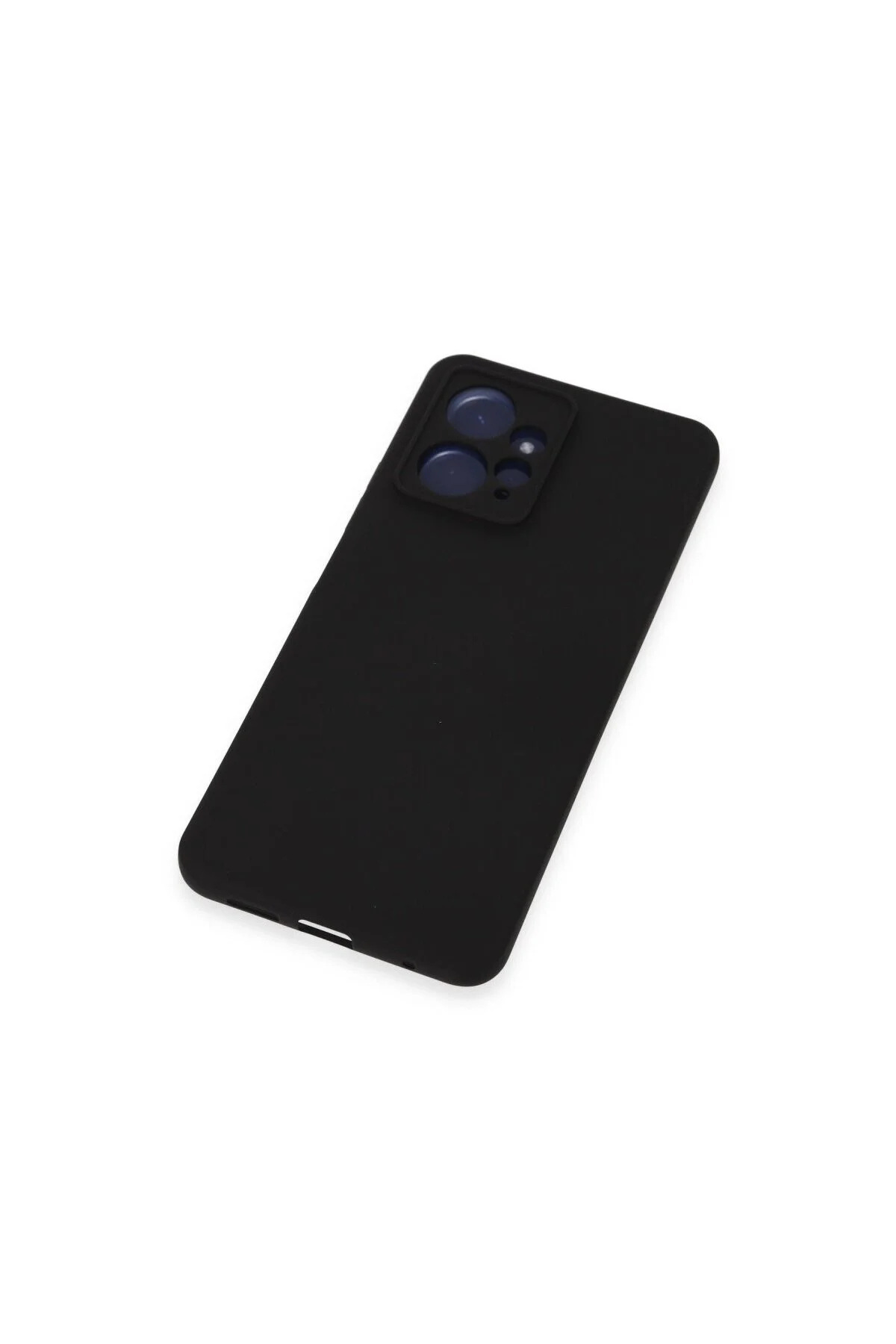 Xiaomi Redmi Note 12 4g Kılıf Nano İçi Kadife Silikon - Siyah