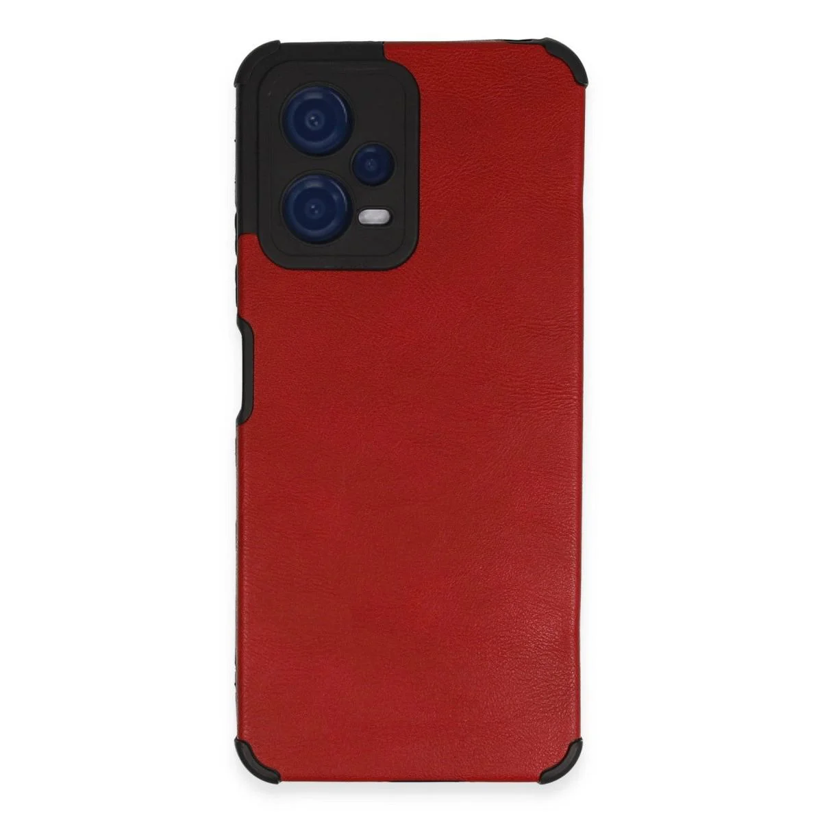 Xiaomi Redmi Note 12 5g ile Uyumlu Loop Deri Silikon Kılıf - Kırmızı