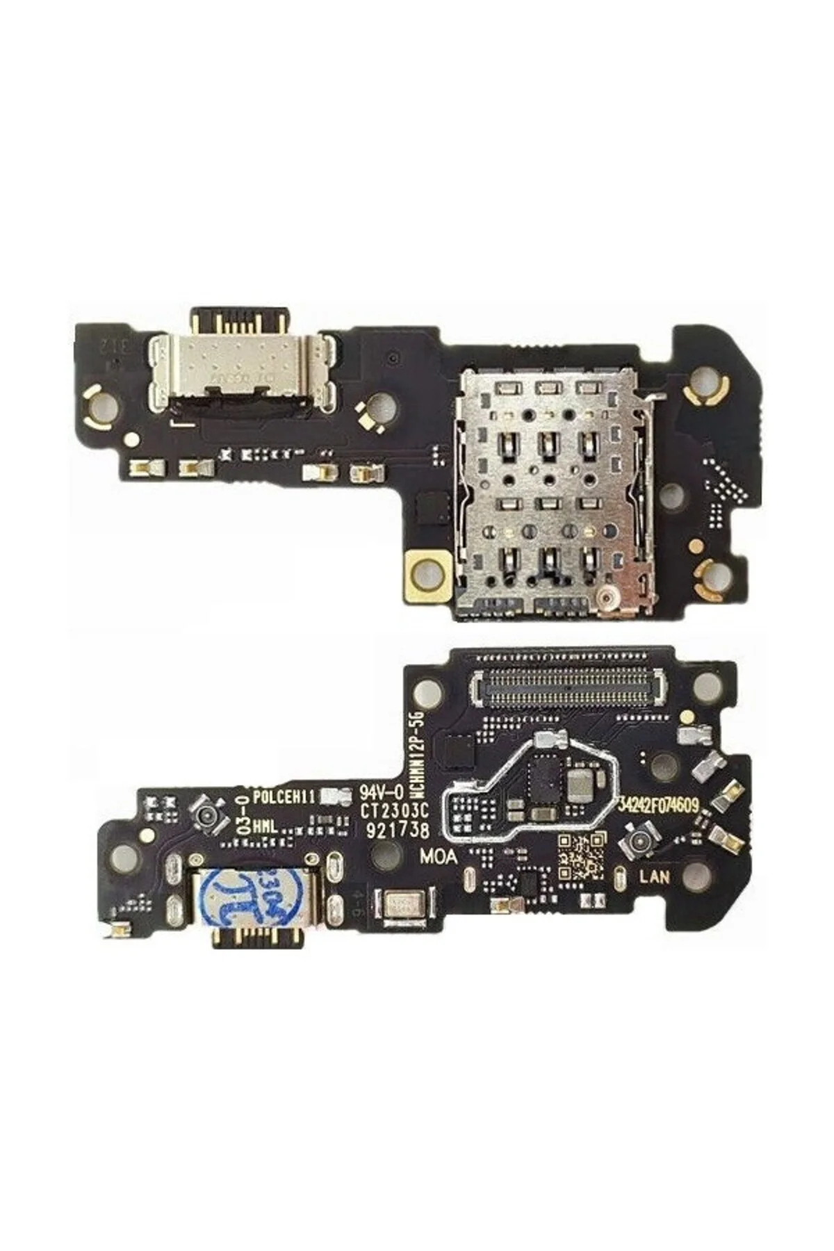 Xiaomi Redmi Note 12 Pro Uyumlu Şarj Soketli Mikrofon Bordu 22101316C 22101316I 23013RK75C 22101316G