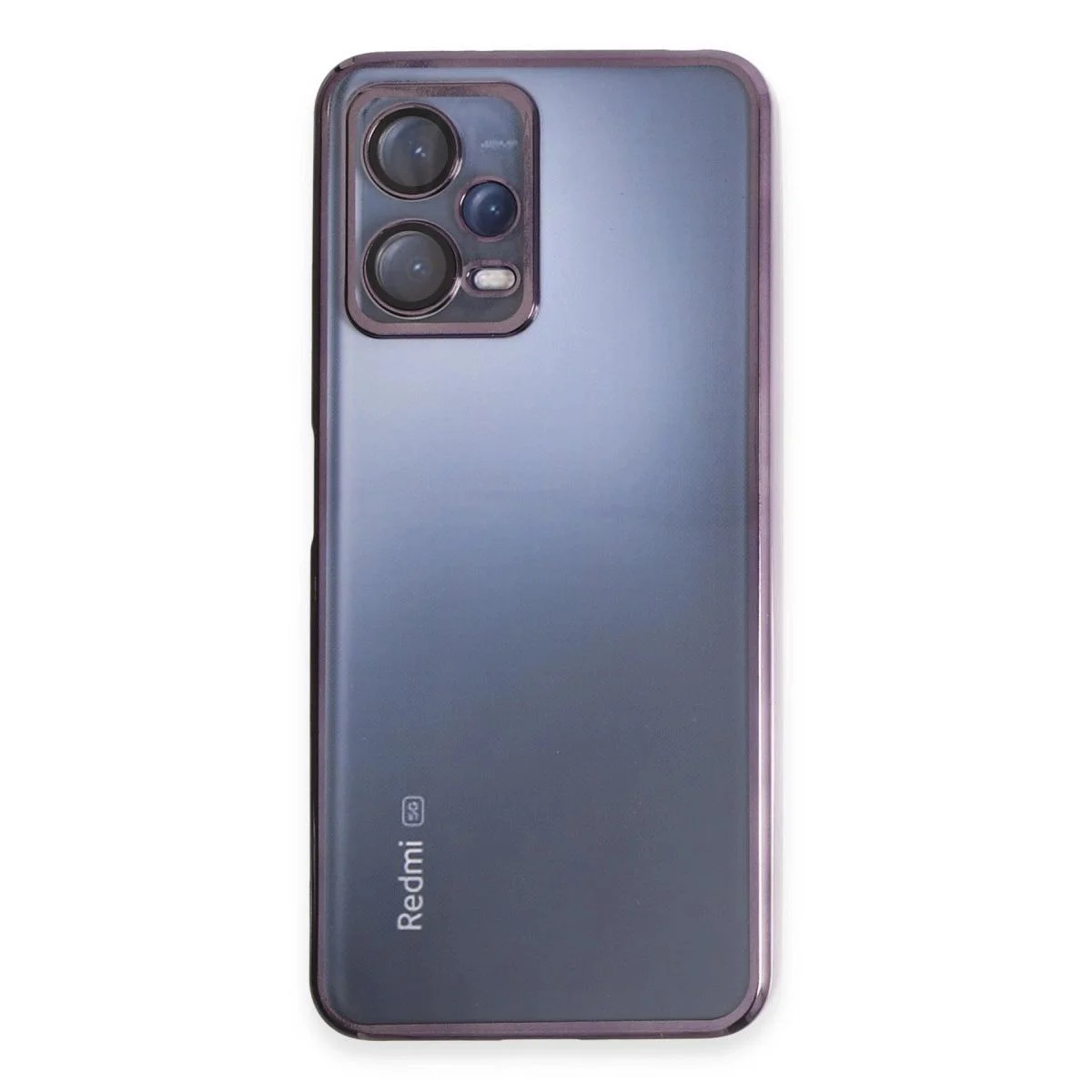 Xiaomi Redmi Note 12 5G ile Uyumlu Razer Lensli Silikon Kılıf - Mor Fiyatı, Yorumları ve Özellikleri