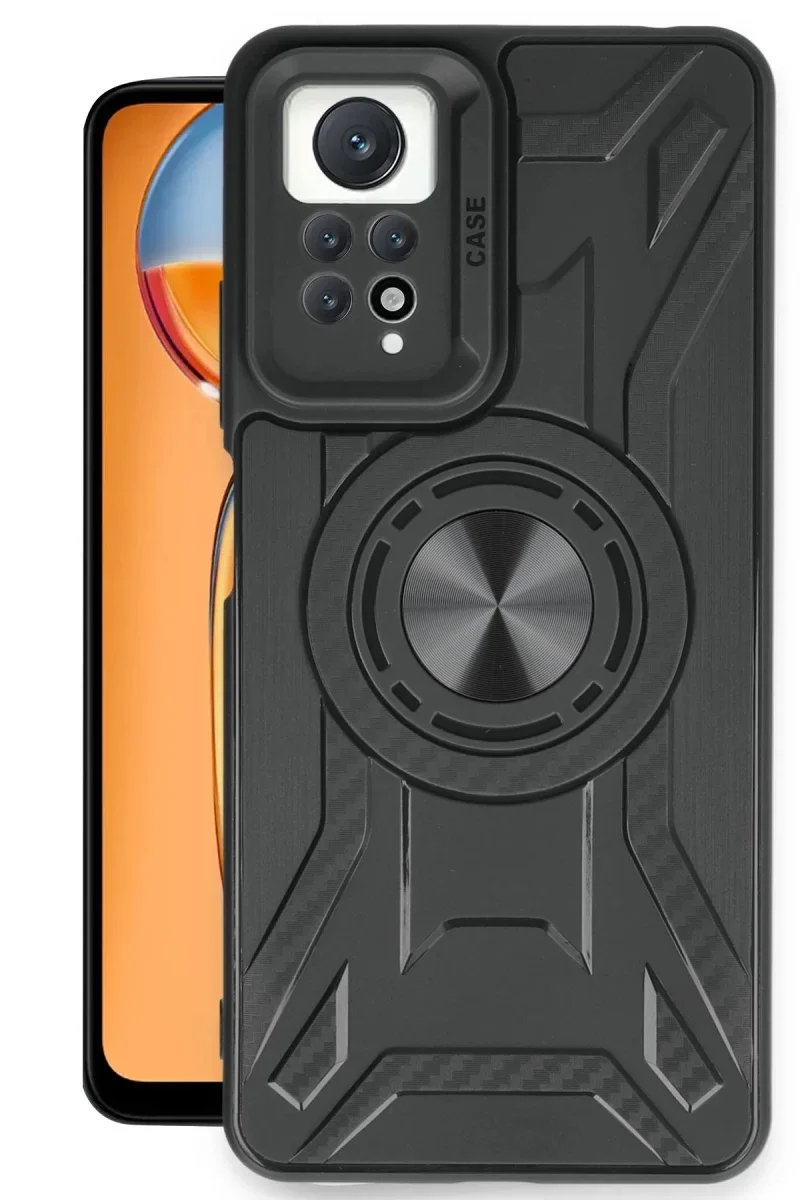 Xiaomi Redmi Note 12 Pro 4G Kılıf Lincoln Silikon - Siyah Xiaomi Redmi Note 12 Pro 4G Kılıf Lincoln Silikon - Siyah