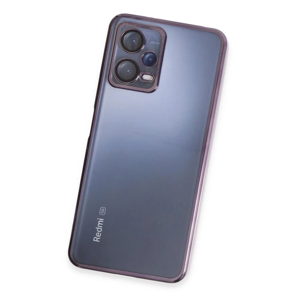Xiaomi Redmi Note 12 5G ile Uyumlu Razer Lensli Silikon Kılıf - Mor Fiyatı, Yorumları ve Özellikleri