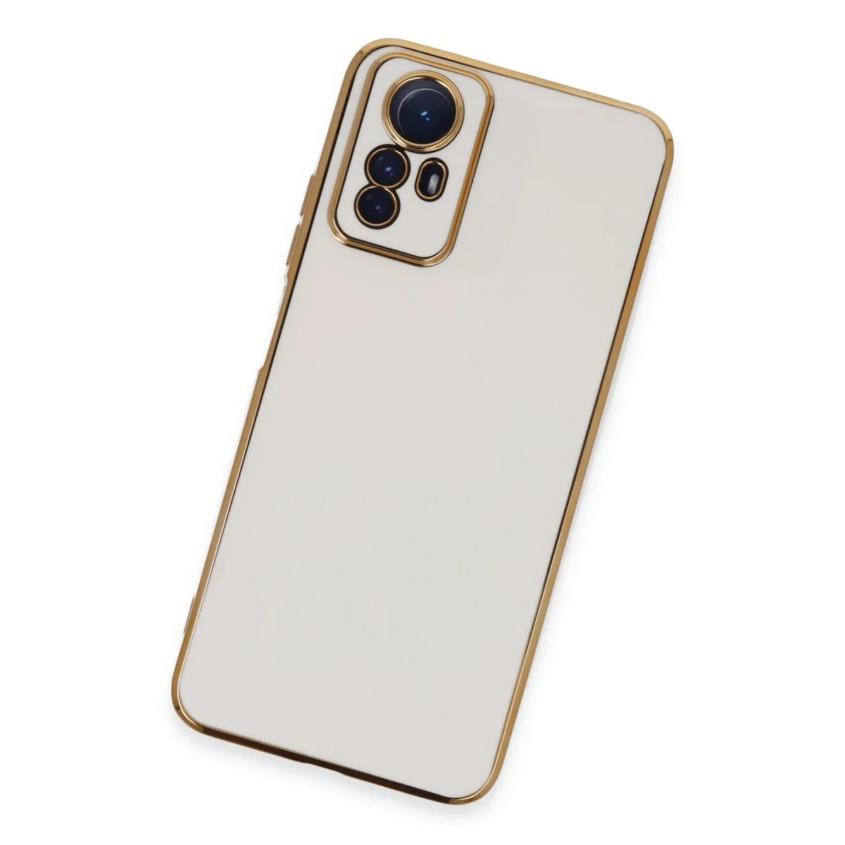 Xiaomi Redmi Note 12S Kılıf Volet Silikon - Beyaz