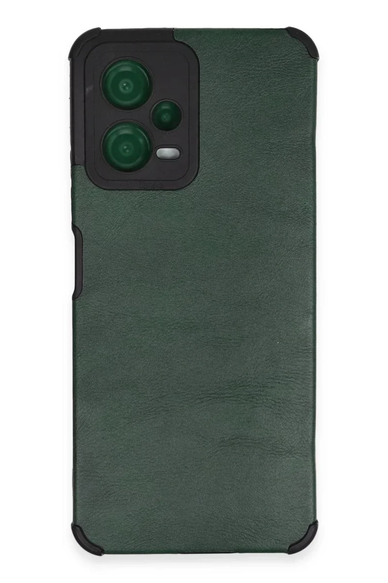 Xiaomi Redmi Note 12 5G Kılıf Loop Deri Silikon - Yeşil