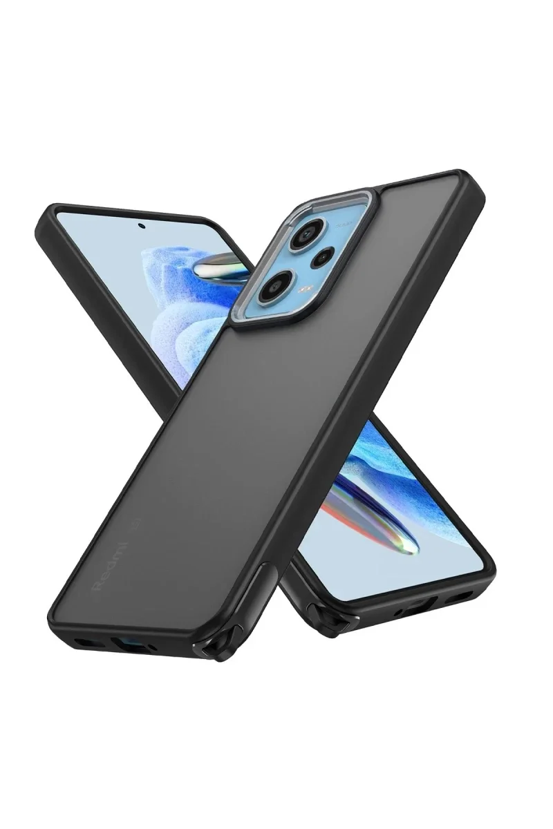 Xiaomi Redmi Note 12 Pro 5G Kılıf Elegant Kapak - Siyah Xiaomi Redmi Note 12 Pro 5G Kılıf Elegant Kapak - Siyah