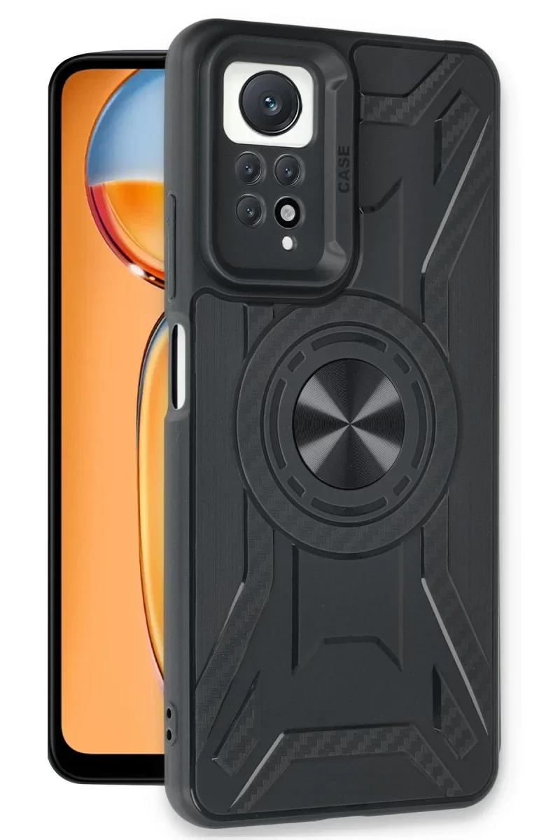 Xiaomi Redmi Note 12 Pro 4G Kılıf Lincoln Silikon - Siyah Xiaomi Redmi Note 12 Pro 4G Kılıf Lincoln Silikon - Siyah
