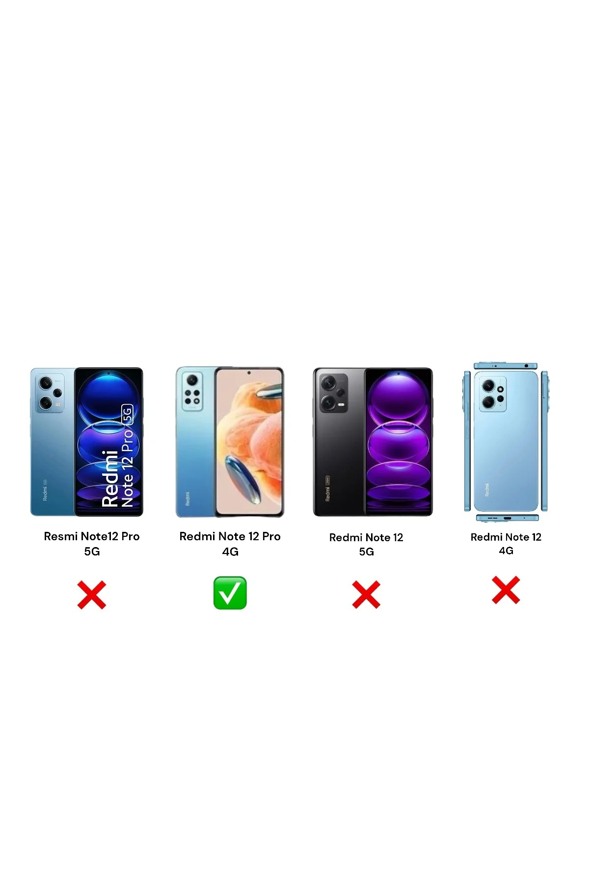 Xiaomi Redmi Note 12 Pro 4G Boyun Askılı Şeffaf Tank Kılıf Siyah Xiaomi Redmi Note 12 Pro 4G Boyun Askılı Şeffaf Tank Kılıf Siyah