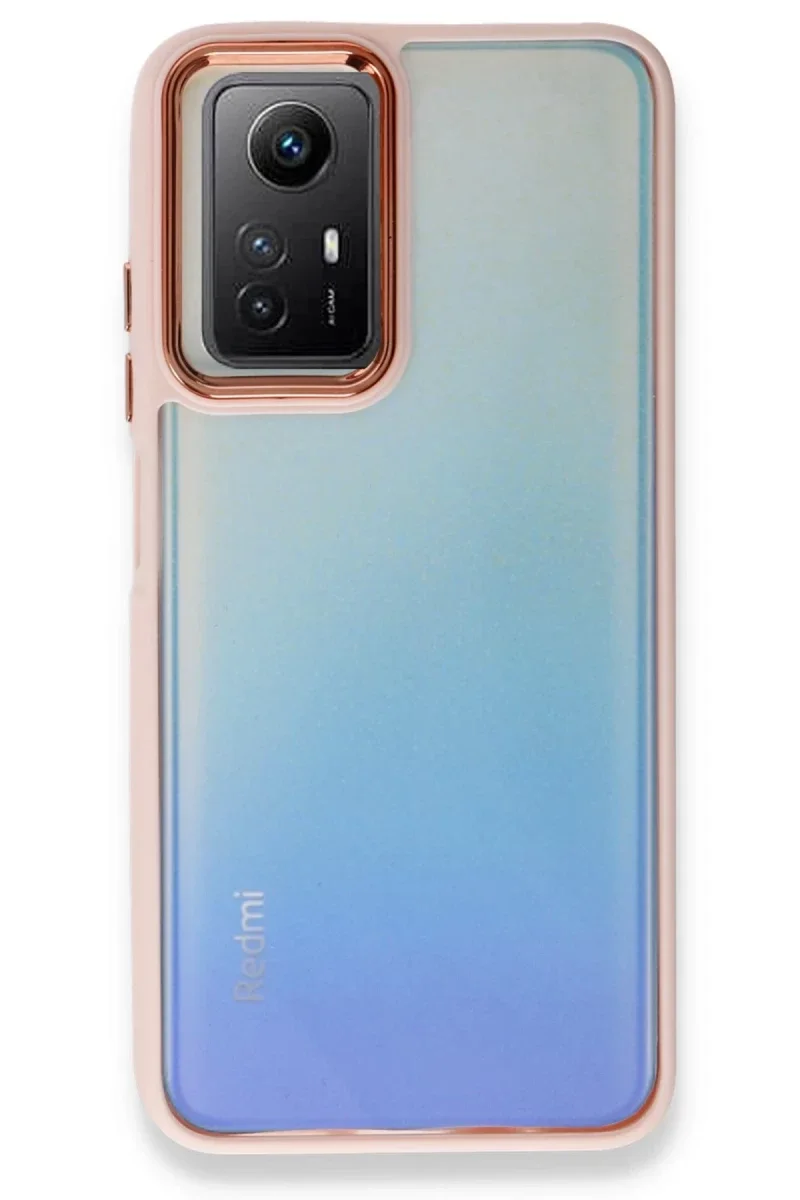 Xiaomi Redmi Note 12S Kılıf Dora Kapak - Pudra Xiaomi Redmi Note 12S Kılıf Dora Kapak - Pudra