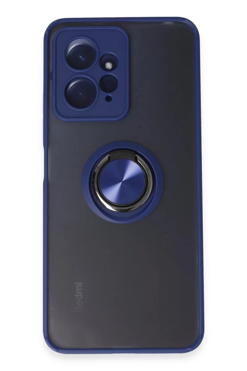 Xiaomi Redmi Note 12 4G Kılıf Montreal Yüzüklü Silikon Kapak - Lacivert Fiyatı, Yorumları ve Özellikleri
