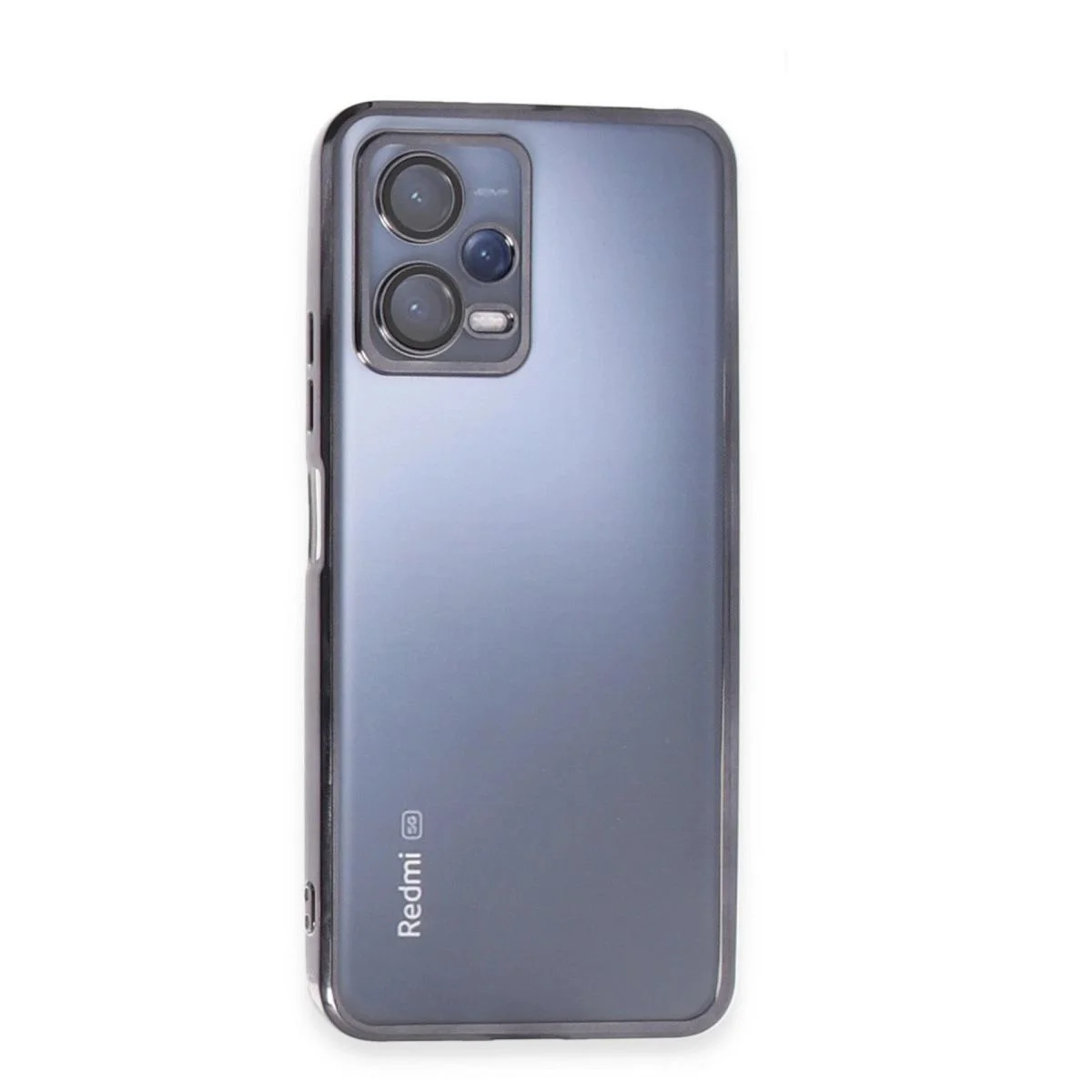 Xiaomi Redmi Note 12 5G ile Uyumlu Razer Lensli Silikon Kılıf - Siyah Xiaomi Redmi Note 12 5G ile Uyumlu Razer Lensli Silikon Kılıf - Siyah