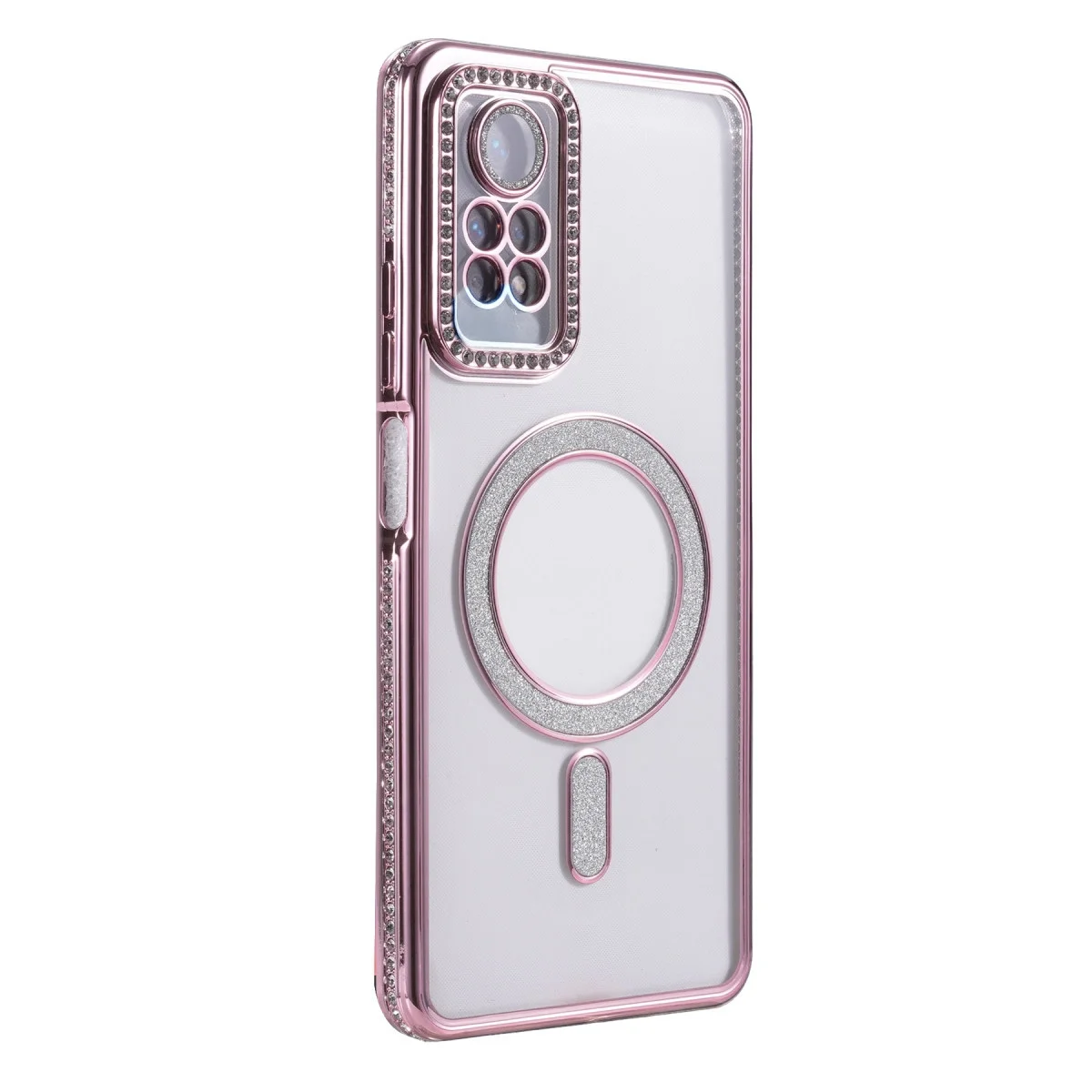Xiaomi Redmi Note 12 Pro 4g Joke Simli Magneticsafe Kılıf - Pembe