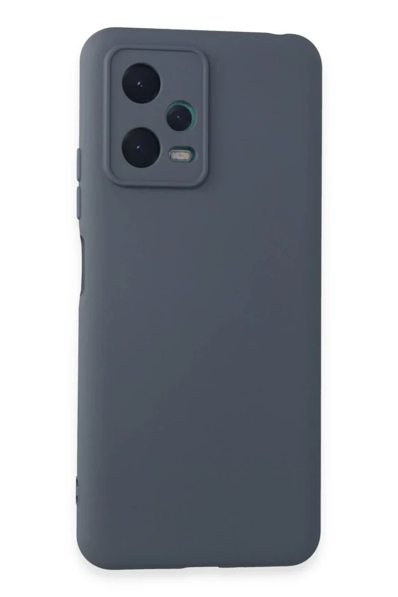 Xiaomi Redmi Note 12 5G Kılıf Nano içi Kadife Silikon - Gri Xiaomi Redmi Note 12 5G Kılıf Nano içi Kadife Silikon - Gri