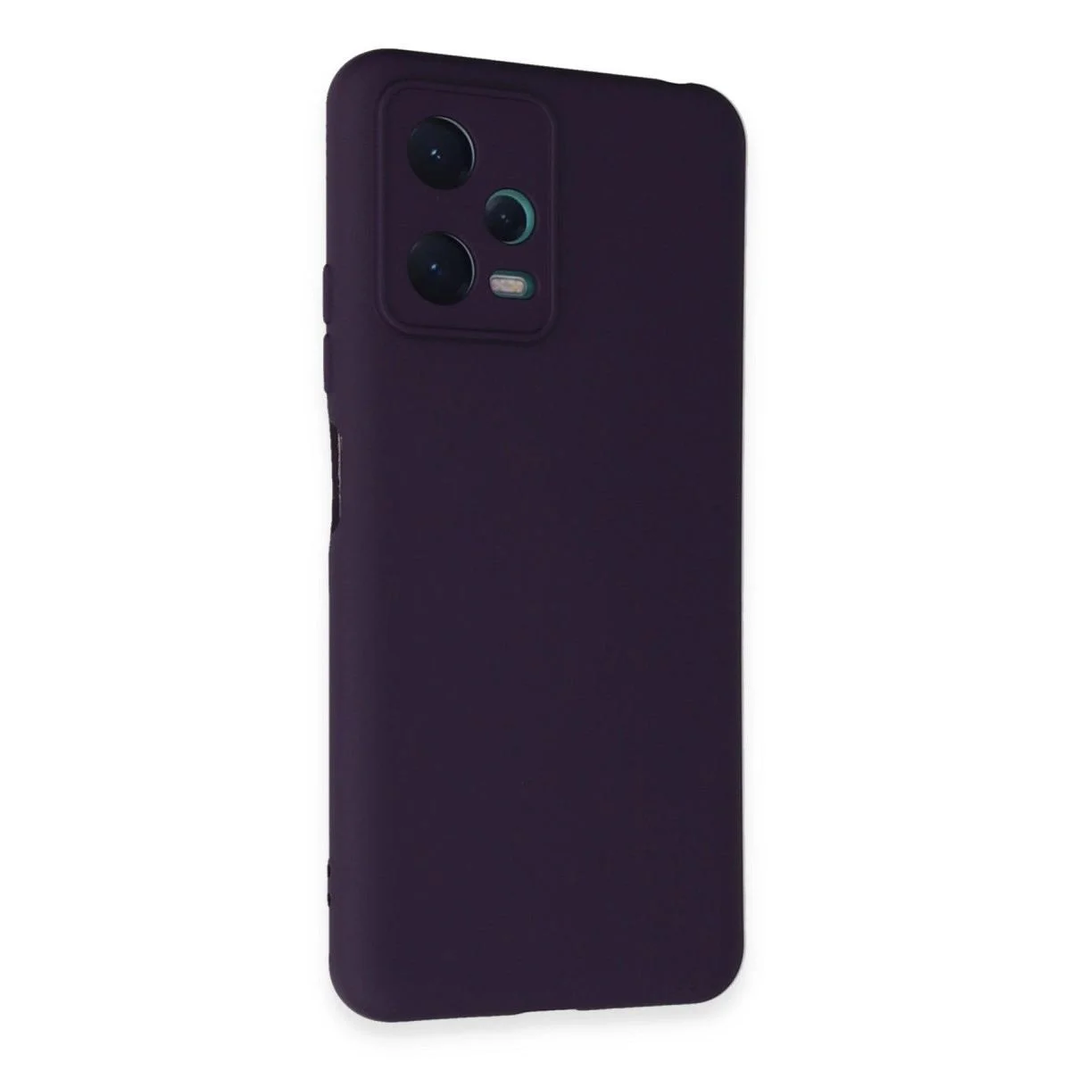 Xiaomi Redmi Note 12 5G ile Uyumlu Nano İç Kadifeli Silikon Kılıf - Mor Xiaomi Redmi Note 12 5G ile Uyumlu Nano İç Kadifeli Silikon Kılıf - Mor