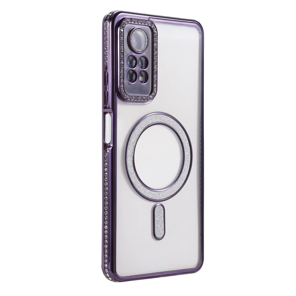 Xiaomi Redmi Note 12 Pro 4g Joke Simli Magneticsafe Kılıf - Derin Mor Xiaomi Redmi Note 12 Pro 4g Joke Simli Magneticsafe Kılıf - Derin Mor